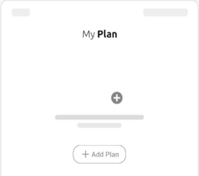 My Plan preview